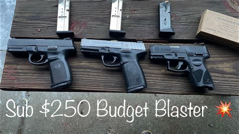 compare handguns side by side.